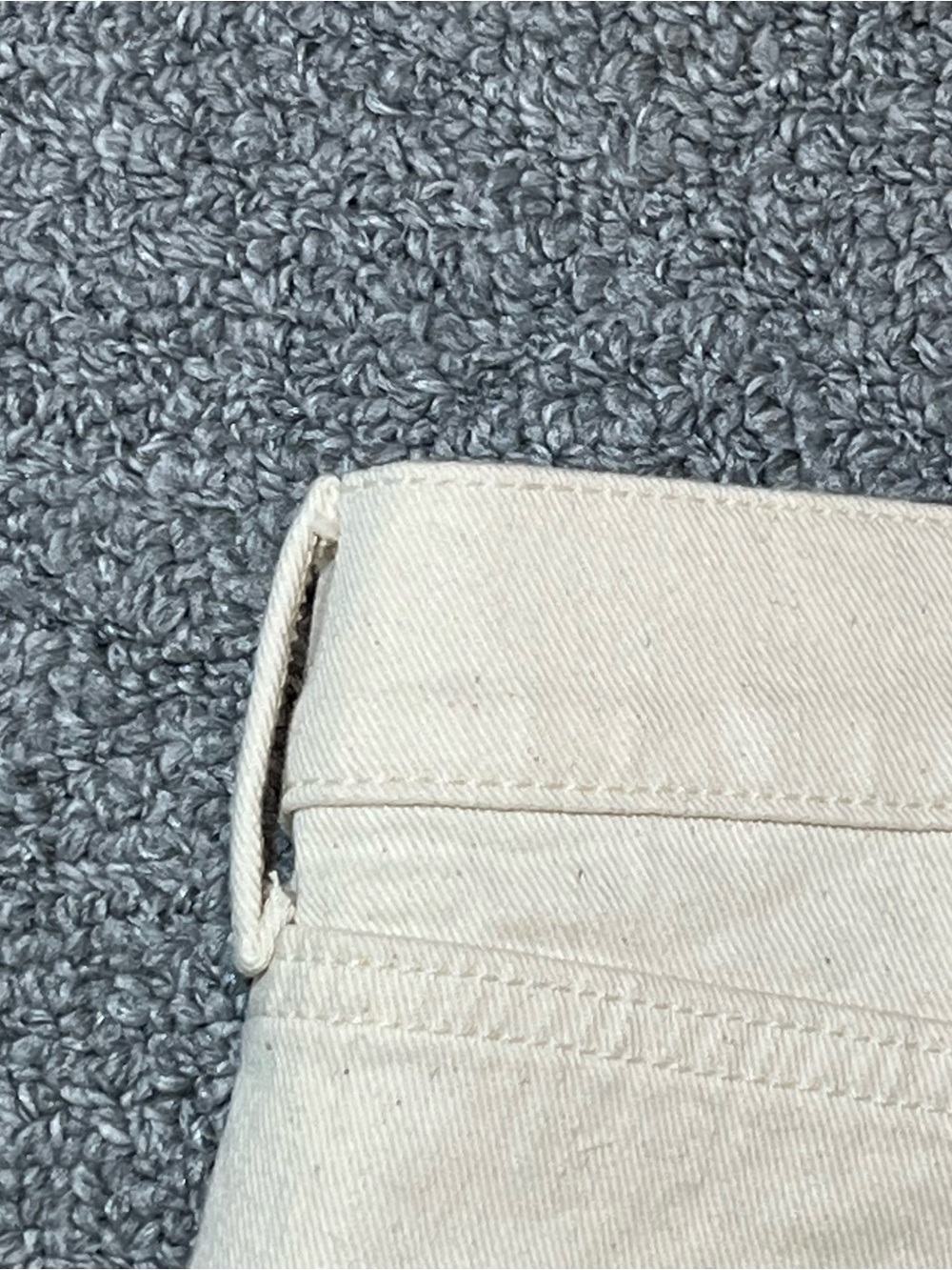 Banana Republic Denim Shorts Womens Size 30 Tan Beige Cut Off Jean Shorts - Picture 9 of 10